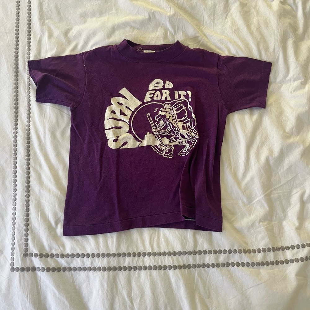 Vintage graphic baby tee